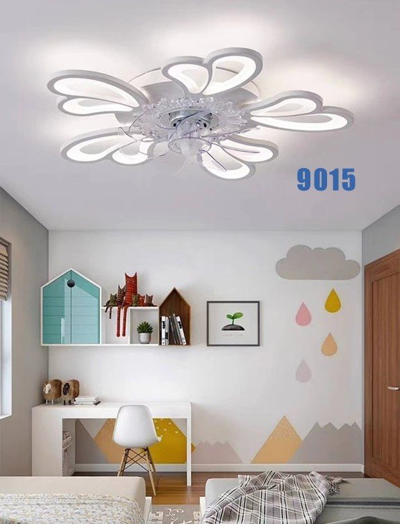 Quạt trần đèn LED lắp phòng ngủ trẻ em