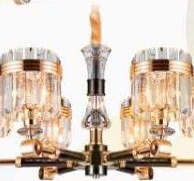 Đèn chùm inox mạ Euroto C-233/6
