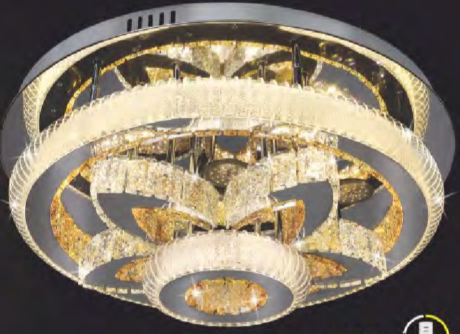 Đèn mâm LED pha lê Nam Long NC 810