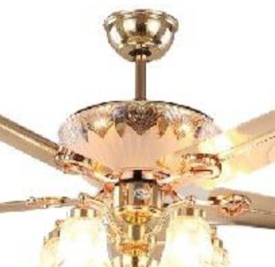 Quạt đèn Cổ Trấn 108 cánh sắt
