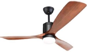 Quạt đèn Cổ Trấn 215 gỗ đậm